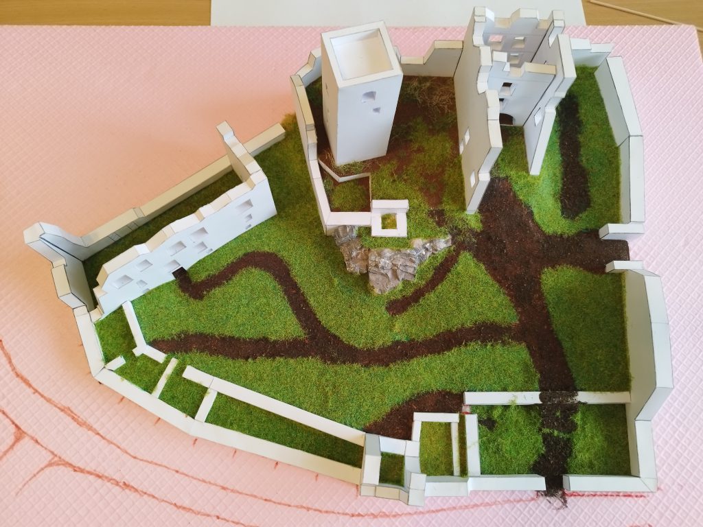 Hrad dokončen